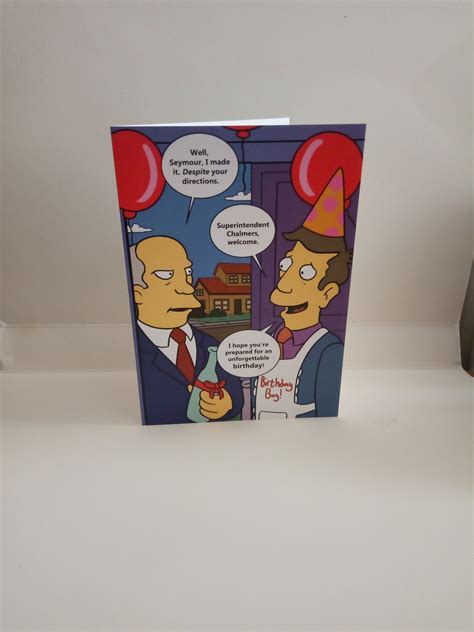 Steamed Hams Skinner And Chalmers The Simpsons Inspired Etsy