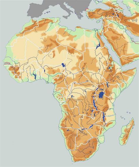 Carte Afrique Interactive Carte De La Norvege
