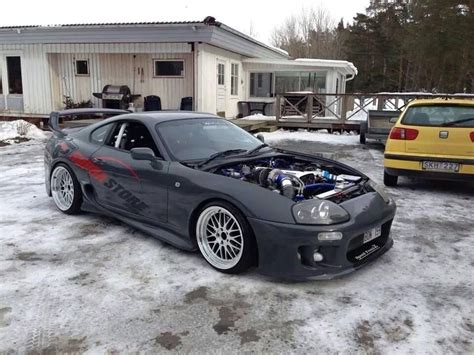 Supra With Whifbitz Front Bumper Veilside Side Skirts Rmm Rear