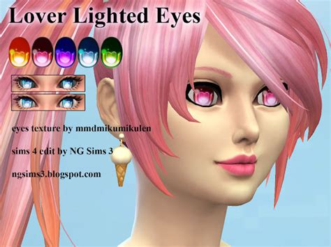 Anime Eyes Colors The Sims 4 P1 Sims4 Clove Share Asia Tổng Hợp