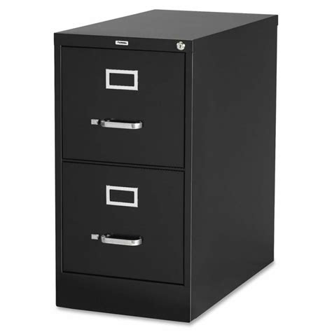 Black metal filing cabinet in excellent condition. Lorell Commercial-Grade Vertical File Cabinet - LLR42291 ...