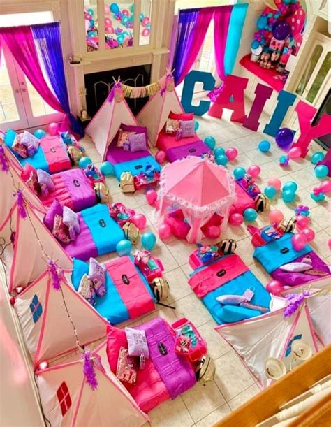 Pin By Nía L On Kids Parties Birthday Sleepover Ideas Girls