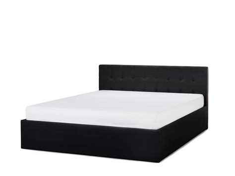 Hellgraue maintal betten mit bettkasten mit stauraum 160x200 mit härtegrad 2. Bett Schwarz Doppelbett 160x200 cm Polsterbett Lattenrost ...