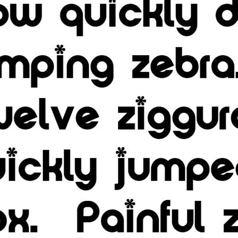 Txt Groovy Smooth Font