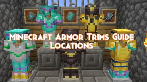 Minecraft Armor Trims Guide Locations Pillar Of Gaming