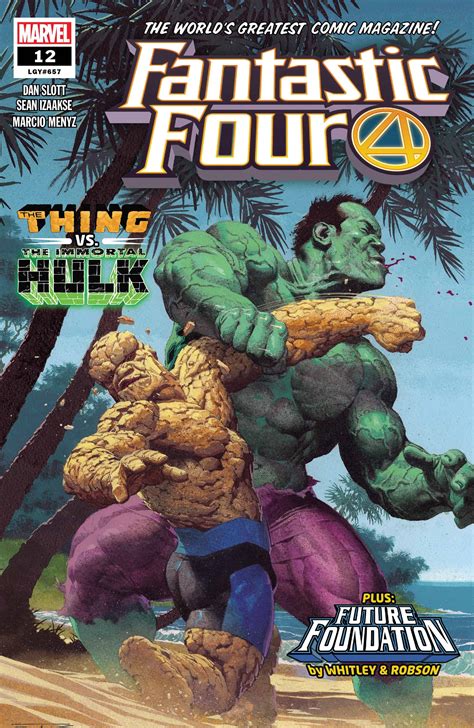 Fantastic Four 12 Bring On Da Noise Bring On Da Hulk Comic Watch