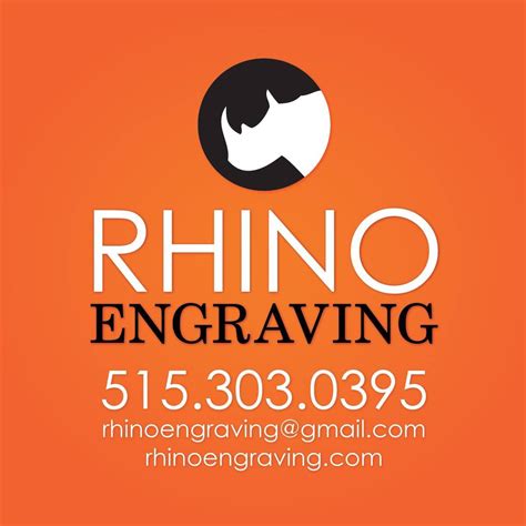 Rhino Engraving