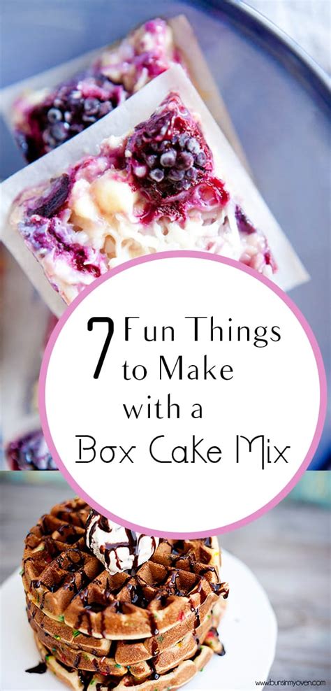 7 fun things to make with box cake mix how to build it