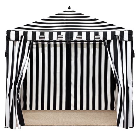 Living Livelier Look For Less Black And White Beach Cabana