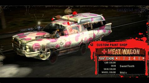 Twisted Metal Ps3 Car Skins Showcase Clowns 1440p Youtube