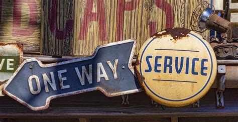 Vintage Road Signs Free Stock Photo Public Domain Pictures