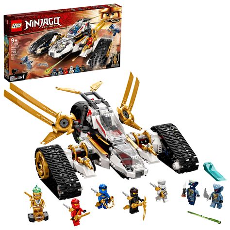 Lego Ninjago Legacy Ultra Sonic Raider 71739 Building Toy Includes
