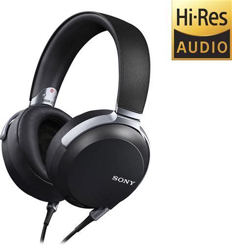 Best Buy Sony Wired Over The Ear Hi Res Headphones Black Mdrz7