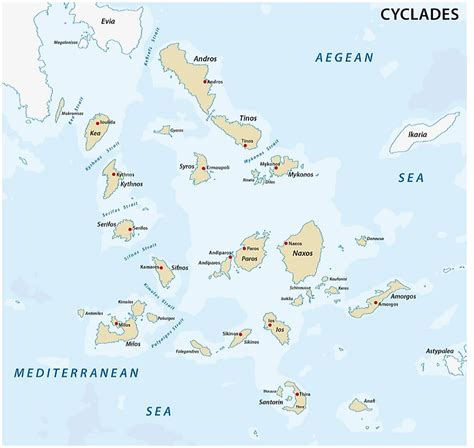 Cyclades Islands Worldatlas