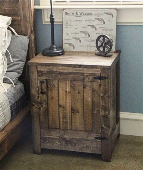 Bedside Table Made From Pallets Pallets Palletproject