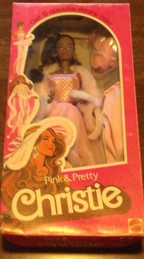 Pink And Pretty Christie Barbie African American 1981 1877701926