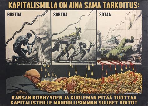 Finnish Anti Capitalist Poster 31st December Last Year R