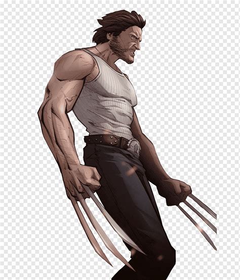 Hugh Jackman X Men Origins Wolverine Fan Art Wolverine Superh Roe Libro De Historietas