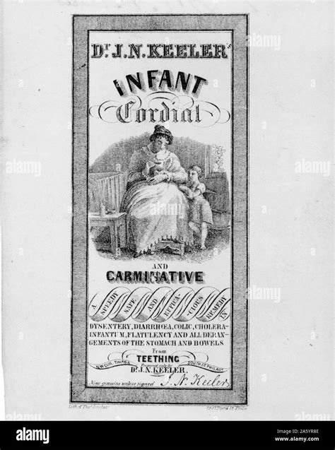 19th Century Cordial Label Hi Res Stock Photography And Images Alamy
