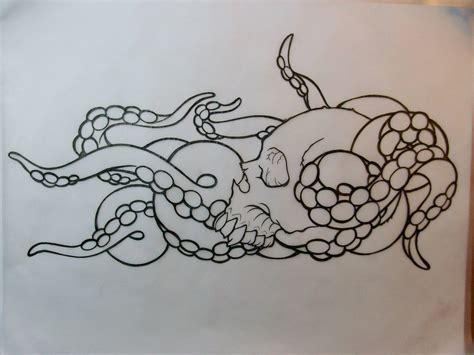 45 Octopus Skull Tattoo Designs And Ideas