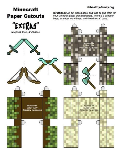 17 Best Images About Minecraft On Pinterest Papercraft Toys And