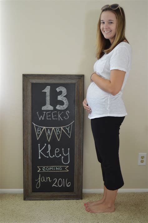 13 Weeks Pregnant Belly Size