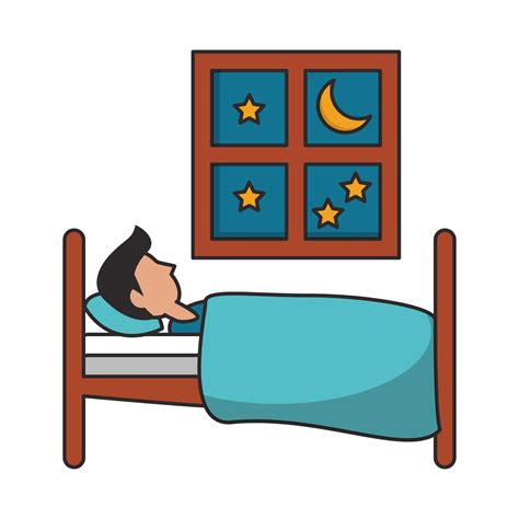 Dibujos Animados Para Dormir Y Descansar 3759621 Vector En Vecteezy