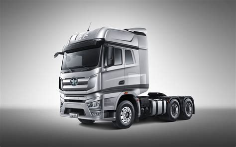 Download Wallpapers Faw Jiefang J7 2020 Front View New Truck New