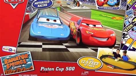 Piston Cup 500 Race Track Set Radiator Springs Classic Toys`r`us Mattel Disney Pixar Cars Youtube