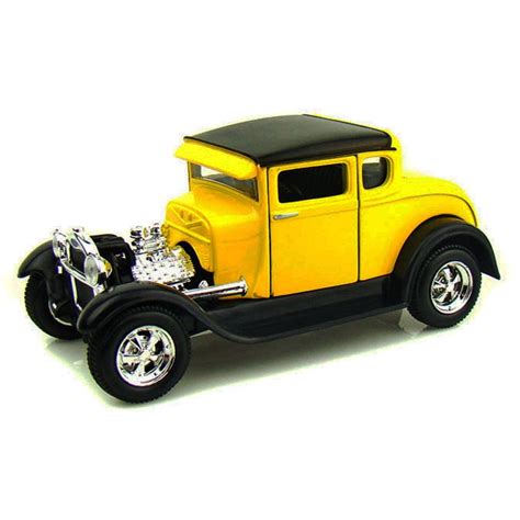 1929 Ford Model A Yellow Maisto 31201 124 Scale Diecast Model Toy