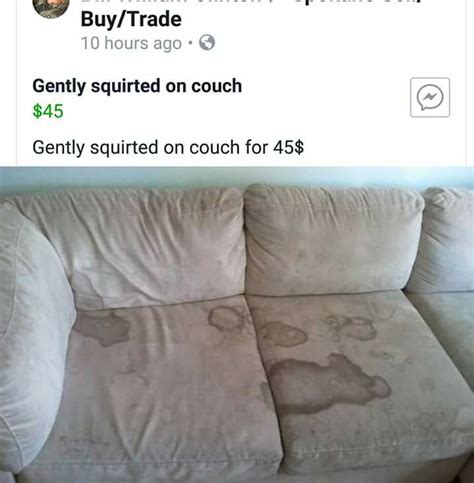 Gently Squirted On Couch Home Facebook