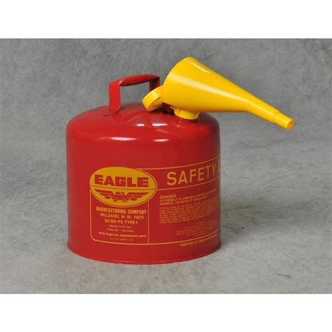 Shop Eagle 5 Gallon Metal Gasoline Can At