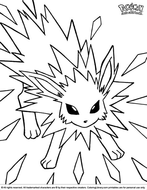 Pokemon Characters Anime Coloring Pages For Kids Printable Free Pokemon