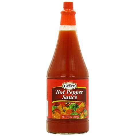 Grace Hot Pepper Sauce 12 Oz