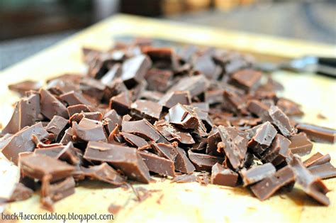 How To Make Your Own Chocolate Chunks Back For Seconds