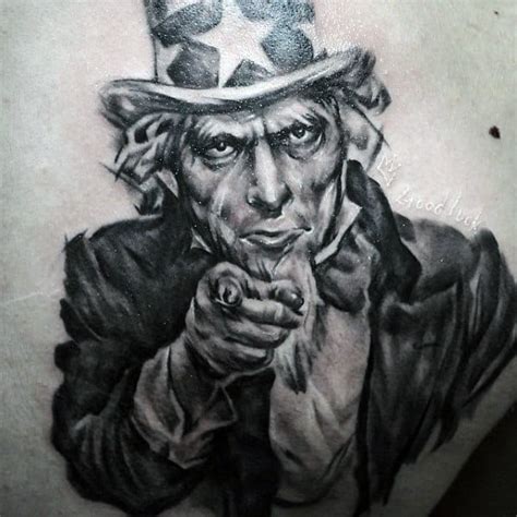 30 Uncle Sam Tattoo Designs For Men 2024 Inspiration Guide