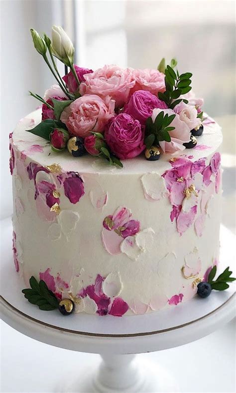 49 Cute Cake Ideas For Your Next Celebration Pretty Pink Combo Cake Designs Birthday