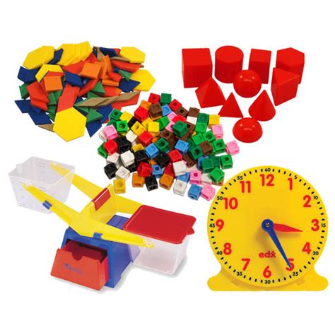 Essential Math Manipulatives Package Rainbow Resource Center