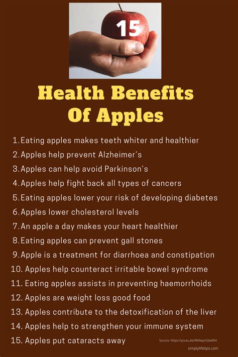 Impressive Health Benefits Of Apples Simply Life Tips