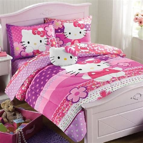 Hello kitty queen size bedset (2 items)? Lovely Hello Kitty Bedding Sets | Home Designing