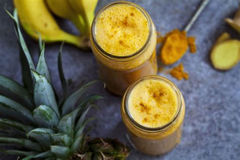 Tropical Turmeric Smoothie Pure Indian Foods Blog