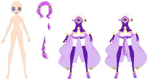 Lolirock Iris Transformation Base By Selenaede Lolirock Desenhos Hot