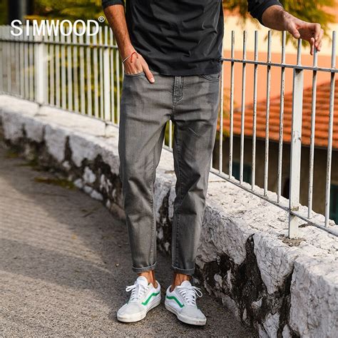 Simwood 2018 New Arrival Mens Jeans Autumn Hot Sale Denim Pants Brand