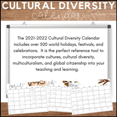 Free Diversity Calendar