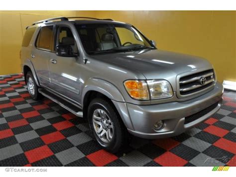 2003 Silver Sky Metallic Toyota Sequoia Limited 4wd 42990508 Photo 37