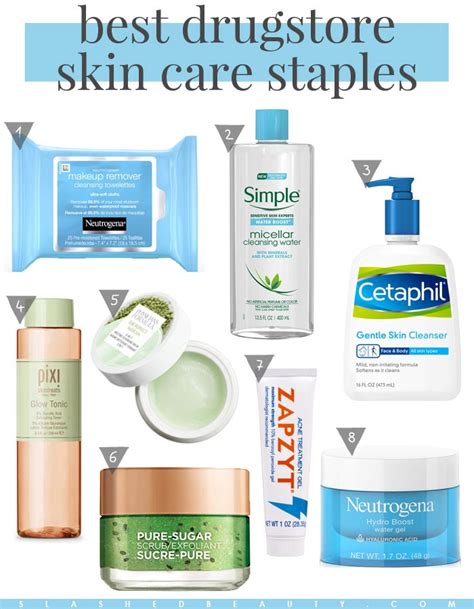 The Best Drugstore Skin Care Product Staples Slashed Beauty