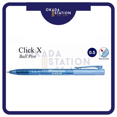 Faber Castell Click X5 Ball Point Pen 1425 Ball Pen Click X Ball
