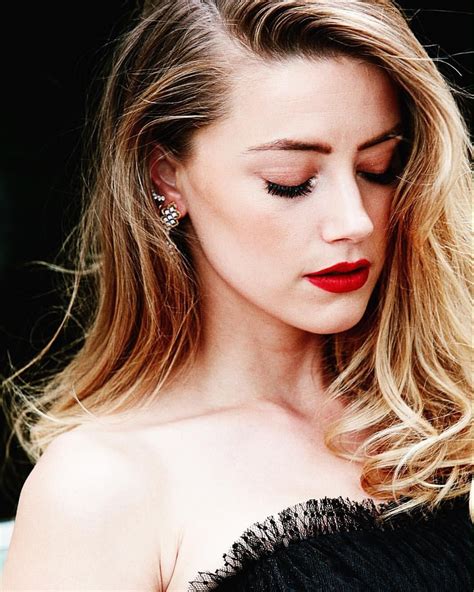 Glamorous Red Lip Amber Heard For C Magazine Most Beautiful Faces Youre Beautiful Gorgeous
