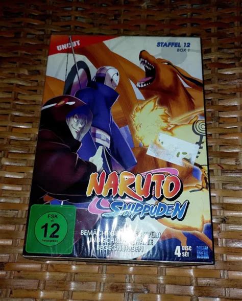 Naruto Uzumaki Shippuden Staffel 12 Box 1 Dvd Neu And Ovp Box Mit 4 Dvd