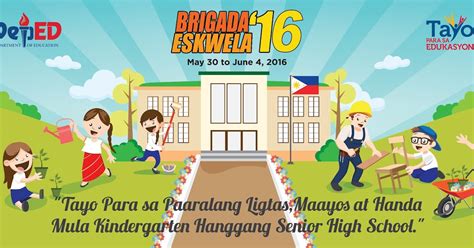 Bulletin Brigada Eskwela 2016 Forms Deped Tambayan Ph